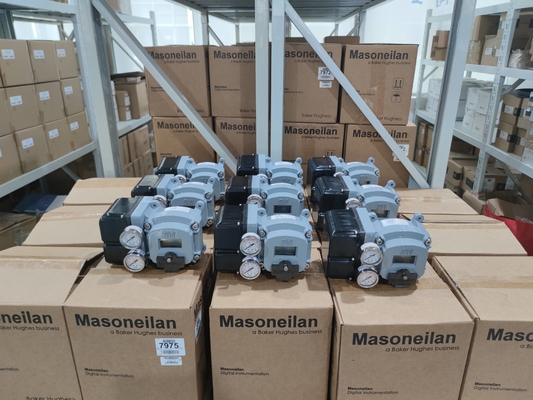 ภาษาจีน แบบมุมตรง วาล์วนําทางด้านบน กับ Masoneilan วาล์ว Positioner SVI2 อัจฉริยะ
