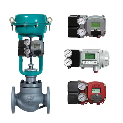 ภาษาจีน แบบมุมตรง วาล์วนําทางด้านบน กับ Masoneilan วาล์ว Positioner SVI2 อัจฉริยะ