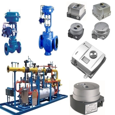 Flanged PFA PFA Liner เครื่องวางตําแหน่งวาล์วควบคุมปนูเมติก ซามสัน พร้อมสัญญาณ 4-20 mA
