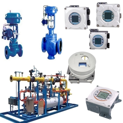Flanged PFA PFA Liner เครื่องวางตําแหน่งวาล์วควบคุมปนูเมติก ซามสัน พร้อมสัญญาณ 4-20 mA
