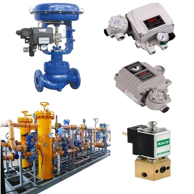 ระยะความดันของวาล์วควบคุมอากาศ Azbil PN1.6MPa ถึง 42MPa