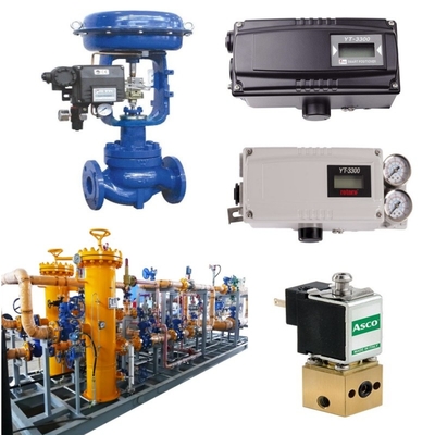 ระยะความดันของวาล์วควบคุมอากาศ Azbil PN1.6MPa ถึง 42MPa