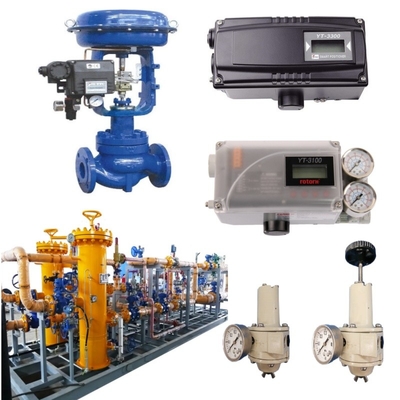 ระยะความดันของวาล์วควบคุมอากาศ Azbil PN1.6MPa ถึง 42MPa
