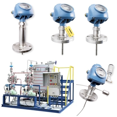 หน่วยเติมน้ํามันที่ติดตั้งบนสกิ๊ด อุปกรณ์พร้อมกับ EMERSON Rosemount 5300 Level Transmitter - Guided Wave Radar Level Meter
