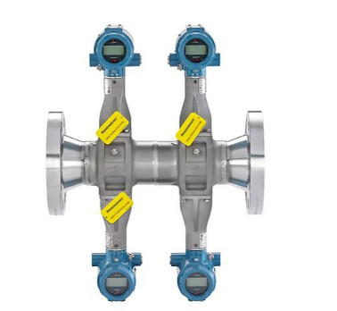 EMERSON Vortex Flow Meter 8800 ซีรี่ย์ Fisher-Rosemount เครื่องคลิป-ออน / แฟลนเจอร์ / เครื่องวัดกระแสกระแสสี่หัว