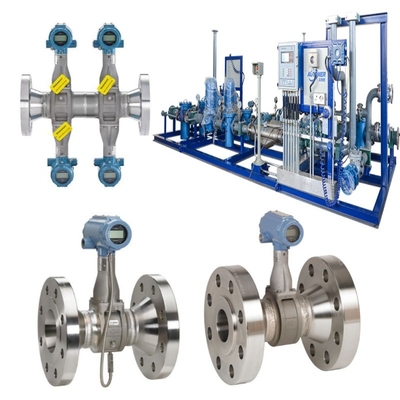 EMERSON Vortex Flow Meter 8800 ซีรี่ย์ Fisher-Rosemount เครื่องคลิป-ออน / แฟลนเจอร์ / เครื่องวัดกระแสกระแสสี่หัว