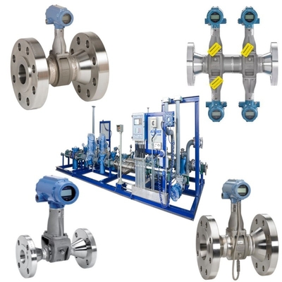 EMERSON Vortex Flow Meter 8800 ซีรี่ย์ Fisher-Rosemount เครื่องคลิป-ออน / แฟลนเจอร์ / เครื่องวัดกระแสกระแสสี่หัว