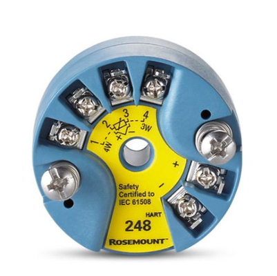 EMERSON Rosemount 248 เครื่องส่งอุณหภูมิ / เมตร หลังปก / 0 แหวน / การติดตั้ง