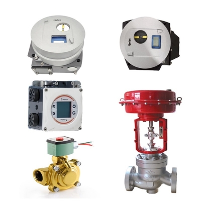 จําหน่ายเสร็จ วาล์วควบคุมจีนกับ Neles เครื่องดําเนินการ smart positioner Neles nd9106hx Asco วาล์ว solenoid SMC ลดความดัน