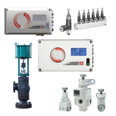 วาล์วควบคุม อุปกรณ์พร้อมกับ Flowserve Logix 520MD Smart Valve Positioner Bracket Pneumatic Actuator SMC ฟิลเตอร์ วาล์วลดความดัน
