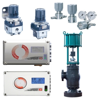 วาล์วควบคุม อุปกรณ์พร้อมกับ Flowserve Logix 520MD Smart Valve Positioner Bracket Pneumatic Actuator SMC ฟิลเตอร์ วาล์วลดความดัน