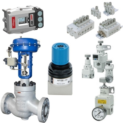 Flowserve Digital Valve Positioner 3800 520MD 3200MD กับ ASCO Solenoid Valves สําหรับแวลล์ควบคุมการไหลของลม