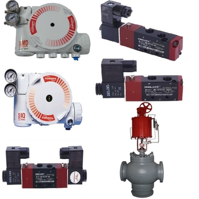 Flowserve Valve Controller Logix 3200MD Positioner อุปกรณ์พร้อมกับเครื่องปรับอากาศ และ DELIXE Solenoid Valve