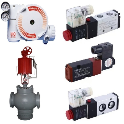 Flowserve Valve Controller Logix 3200MD Positioner อุปกรณ์พร้อมกับเครื่องปรับอากาศ และ DELIXE Solenoid Valve