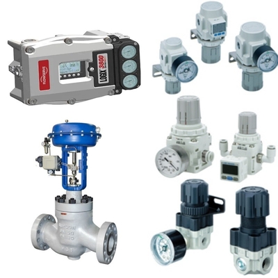 Flowserve Digital Valve Positioner 3800 520MD 3200MD กับ ASCO Solenoid Valves สําหรับแวลล์ควบคุมการไหลของลม