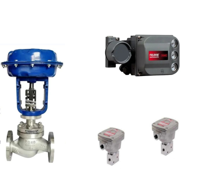 อุปกรณ์เสริมปั๊มควบคุม FISHER DVC6200 Samson 4763 Spirax SP7 และ Burkert ปั๊มเหล็ก Solenoid 6524