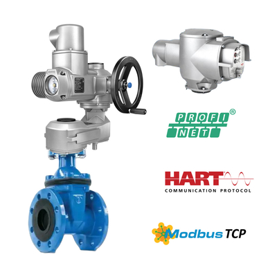 AUMA SA07.2 SA07.6 เครื่องปรับระบายไฟฟ้า พร้อมกล่องเกียร์ GST และเครื่องปรับระบายไฟ AM สําหรับการควบคุมแม่นยํา