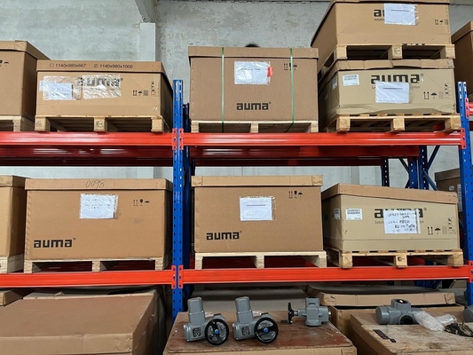 AUMA SA07.2 SA07.6 เครื่องปรับระบายไฟฟ้า พร้อมกล่องเกียร์ GST และเครื่องปรับระบายไฟ AM สําหรับการควบคุมแม่นยํา