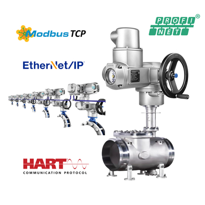 วาล์วลูกหนังจีนและ Auma วาล์วไฟฟ้า Actuator SQ10.2 SQ12.2 SQ07.2 SQ14.2 ส่วนหมุน Actuator ไฟฟ้ากับ AC Actuator การควบคุม