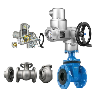 วาล์วลูกหนังจีนและ Auma วาล์วไฟฟ้า Actuator SQ10.2 SQ12.2 SQ07.2 SQ14.2 ส่วนหมุน Actuator ไฟฟ้ากับ AC Actuator การควบคุม