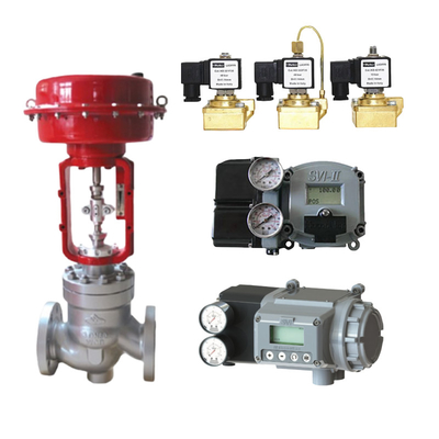 พาร์คเกอร์ ซอลีนอยด์ วาล์ว 321f35 กับ Masoneilan SVI2 วาล์ว Positioner เหมาะสําหรับพลังงานไฟฟ้า