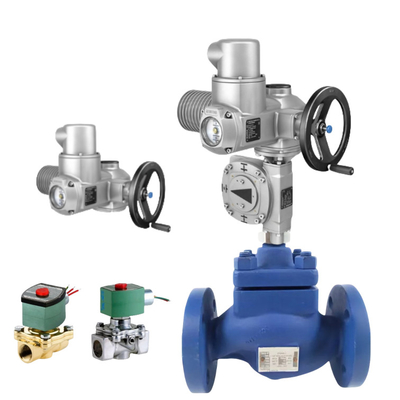 วาล์ว Spiraxsarco ของแท้ KE73 กับ Auma Actuator และ Asco Soleniod Valve