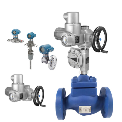 เครื่องปั่นไฟฟ้า Auma ของใหม่และเดิมสําหรับ Spiraxsarco Valve กับ Rosemount 3144P Series Flowmeter สําหรับอุตสาหกรรมน้ํามันและก๊าซ