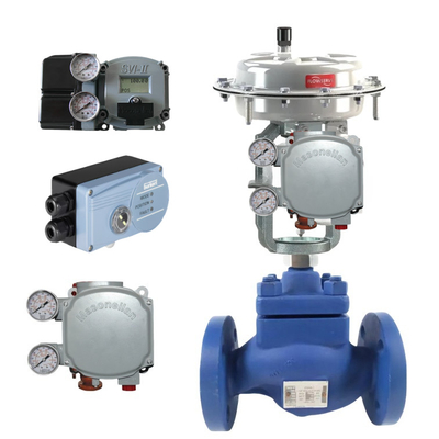 ใหม่และเดิม Spiraxsarco วาล์ว KE73 วาล์วที่มี Burkert เครื่องควบคุมหรือ Masoneilan Positioner SVI1000/SVI2 ในคลัง