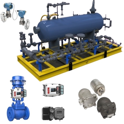 Spiraxsraco Steam Trap FT14 และ Bithermo ปั๊มควบคุม Pneumatic กับ Rosemount Transmitter สําหรับระบบควาย