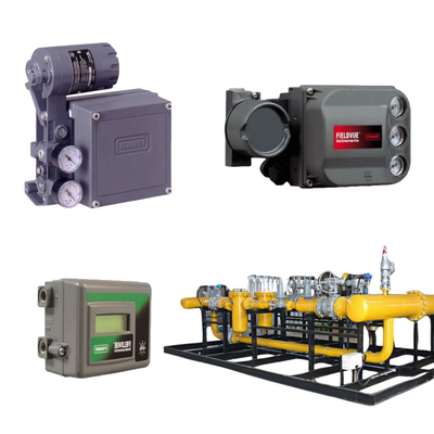 จีน Wuzhong Control Valve Fisher 3582i DVC6200 DVC2000 เครื่องวางตําแหน่งวาล์ว