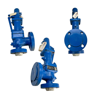 กระถาง Booster Skid With Pressure Relief Valves Crosby สปริงตรงทํางานสําหรับก๊าซธรรมชาติ