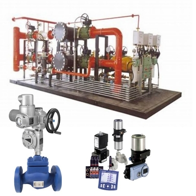 สีเทา Auma เครื่องผลักดันไฟฟ้าใหม่สําหรับ Spirax สีฟ้า Sarco การควบคุมบอลวาล์วและ Burkert Soleniod วาล์วในน้ํามันและก๊าซ