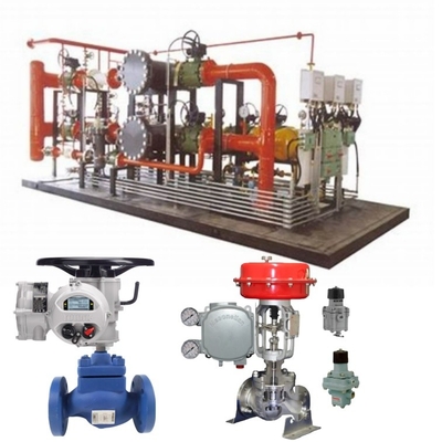 Masoneilan 78-40 กําหนดการและ SVI1000/SVI2/SVI3 วัลล์วางตําแหน่งและ rotork actuator บน Spirax วัลล์บอลสําหรับสกิด