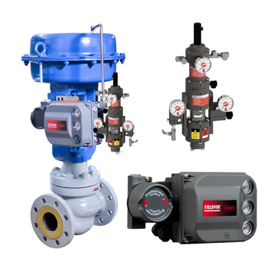 วาล์วควบคุมที่ทํางานด้วยปนูเมทิก VRG VGP-100 วัลล์วแก๊ส Positioner Controller ที่กําหนดเองสําหรับอุตสาหกรรมก๊าซธรรมชาติ