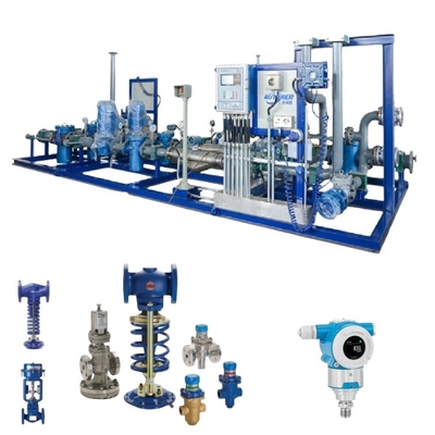 Spirax sarco วาล์วลดความดันที่มั่นคง 25P / DP27 กับ Endress และ Hauser Transmitter สําหรับสกิดจีน