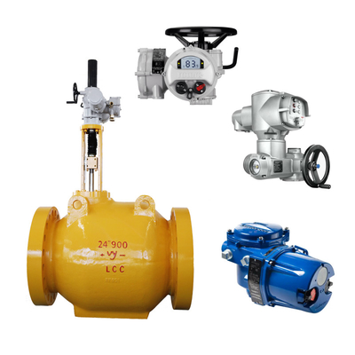 โรงงานผลิต วาล์วควบคุมไฟฟ้าจีน OEM สมอง Auma Rotork Limitorque วาล์วไฟฟ้า Actuator สําหรับการควบคุมการไหล