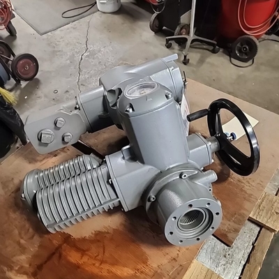 ชาวจีน A2000 Electric Axial Flow Valve ผู้ผลิต OEM AUMA Electric Valve Actuator น้ํามันและก๊าซ