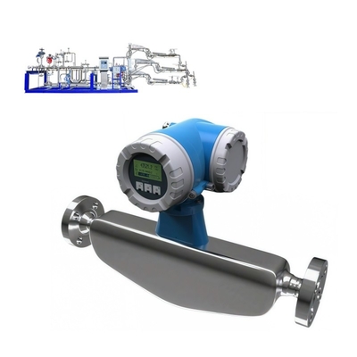 เครื่องวัดกระแสน้ําหนัก Coriolis ระยะกลาง น้ํายา ก๊าซ Proline Promass E 300 Endress+Hauser เครื่องวัดกระแสน้ําหนัก Coriolis ดิจิตอล