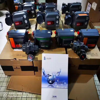 เครื่องควบคุมกรองอากาศ เครื่องควบคุมวาล์วดิจิตอล DVC2000 DVC6200 Fisher เครื่องตั้งวาล์วควบคุมปนูเมติก