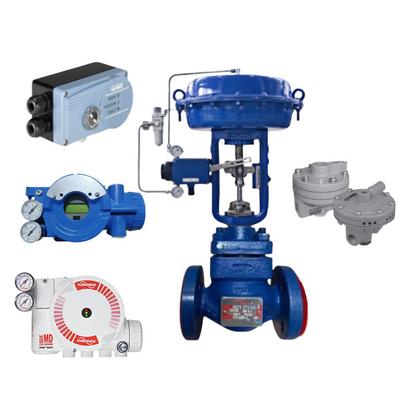 FLOWSERVE/ FOXBORO/ BURKERT อุปกรณ์ควบคุมตำแหน่งอัจฉริยะ Spirax Sarco วาล์วนิวเมติกสำหรับท่อ