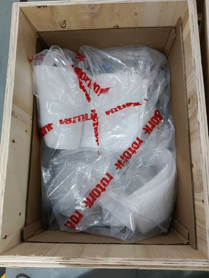 วาล์วผีเสื้อขนาดใหญ่ของแบรนด์จีน พร้อมแอคชูเอเตอร์ไฟฟ้า Rotork IQ3 และกล่องเกียร์ IB