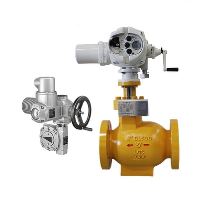แอคชูเอเตอร์ไฟฟ้าแบบหลายรอบ AUMA SA และ GS ใหม่เอี่ยมที่ผลิตในประเทศจีน วาล์วควบคุมการไหลตามแนวแกนไฟฟ้าขนาดใหญ่ที่ปรับแต่งได้