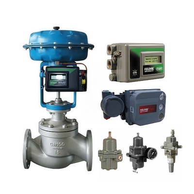 วาล์วควบคุมการไหลของสต๊อก ปนูมาติก ควบคุมวาล์วดิจิตอล Fisher FIELDVUE DVC2000 DVC6200 วาล์วตําแหน่ง