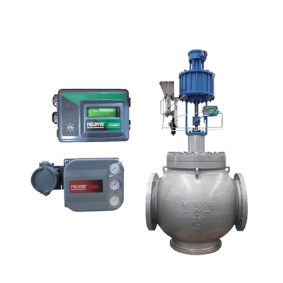 วาล์วควบคุมการไหลของสต๊อก ปนูมาติก ควบคุมวาล์วดิจิตอล Fisher FIELDVUE DVC2000 DVC6200 วาล์วตําแหน่ง