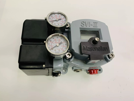 เครื่องตั้งตําแหน่งวาล์วสมาร์ท Masoneilan SVI2 ของแท้ จีน วัลล์วควบคุมความดันที่ปรับประสานได้เพียง 1 ที่นั่งสําหรับการควบคุมกระบวนการ