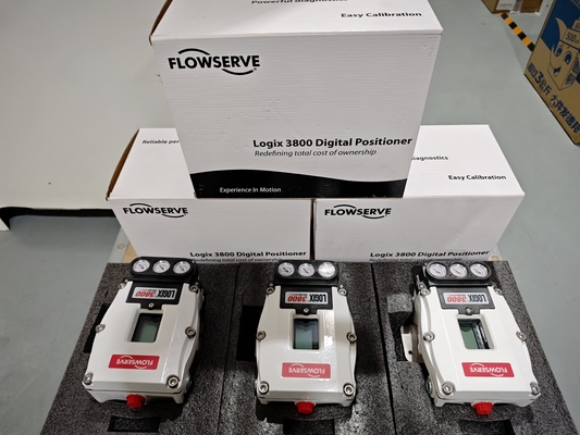 ตัวควบคุมตำแหน่งวาล์วดิจิทัลสำหรับอุตสาหกรรม Flowserve Logix 3800 วาล์วควบคุมการควบคุมการป้อนน้ำเสริมสำหรับสถานีพลังงาน