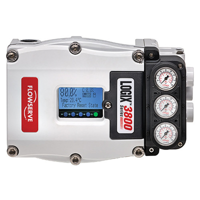 ตัวควบคุมตำแหน่งวาล์วดิจิทัลสำหรับอุตสาหกรรม Flowserve Logix 3800 วาล์วควบคุมการควบคุมการป้อนน้ำเสริมสำหรับสถานีพลังงาน