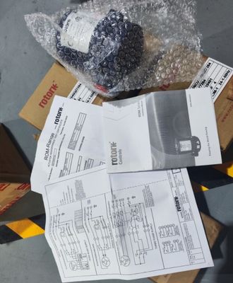 วาล์วควบคุมแบรนด์จีน วาล์วลูกบอลที่มี Rotork ROM Actuator Electric