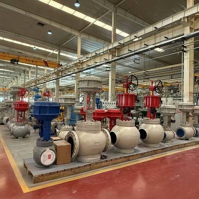 Neles ND7000 ND9000 ระบบควบคุมแวลล์ ระบบควบคุมแวลล์ปัญญาอัจฉริยะ ระบบตั้งแวลล์ LNG Liquefaction Cryogenic High Pressure Control Valve