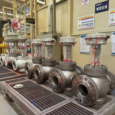 Neles ND7000 ND9000 ระบบควบคุมแวลล์ ระบบควบคุมแวลล์ปัญญาอัจฉริยะ ระบบตั้งแวลล์ LNG Liquefaction Cryogenic High Pressure Control Valve